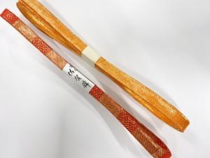 未使用品　正絹　佐賀錦　帯締め　2本セット